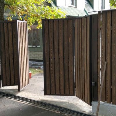 Купите и Закажите Ворота Гармошка: Лучшая Цена от 47869 руб, Установка под Ключ и Доставка в Гатчине и по Области